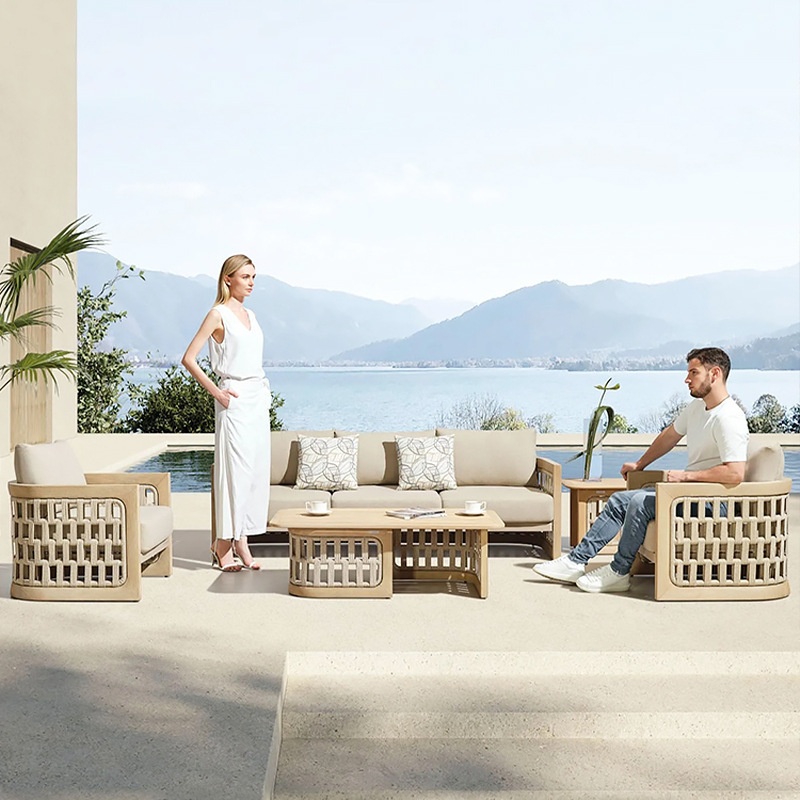 Outdoor Furniture Teak Wood - # Садовый комплект мебели из массива