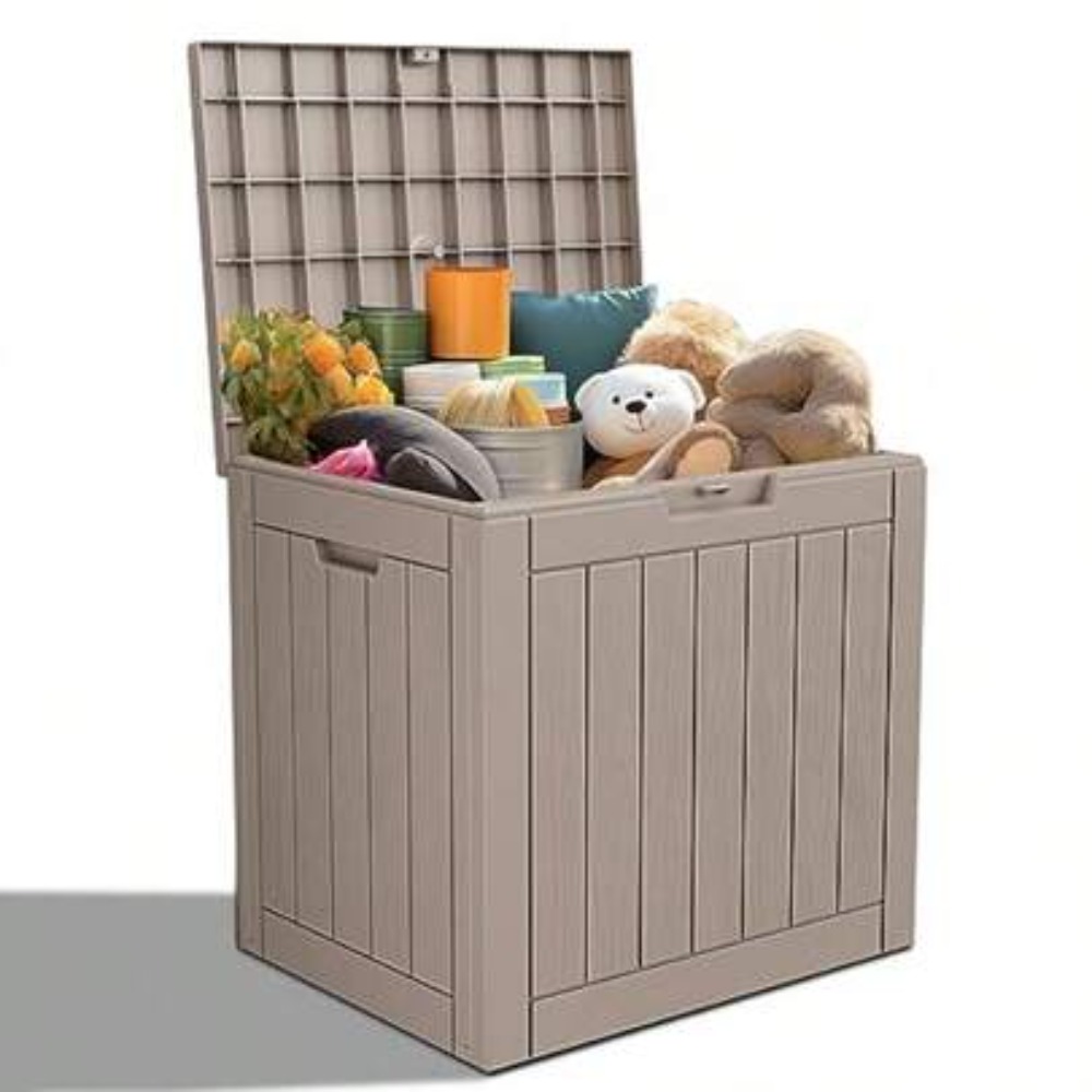 Outdoor Furniture With Storage For Cushions - Запираемый ящик для хранения из смолы