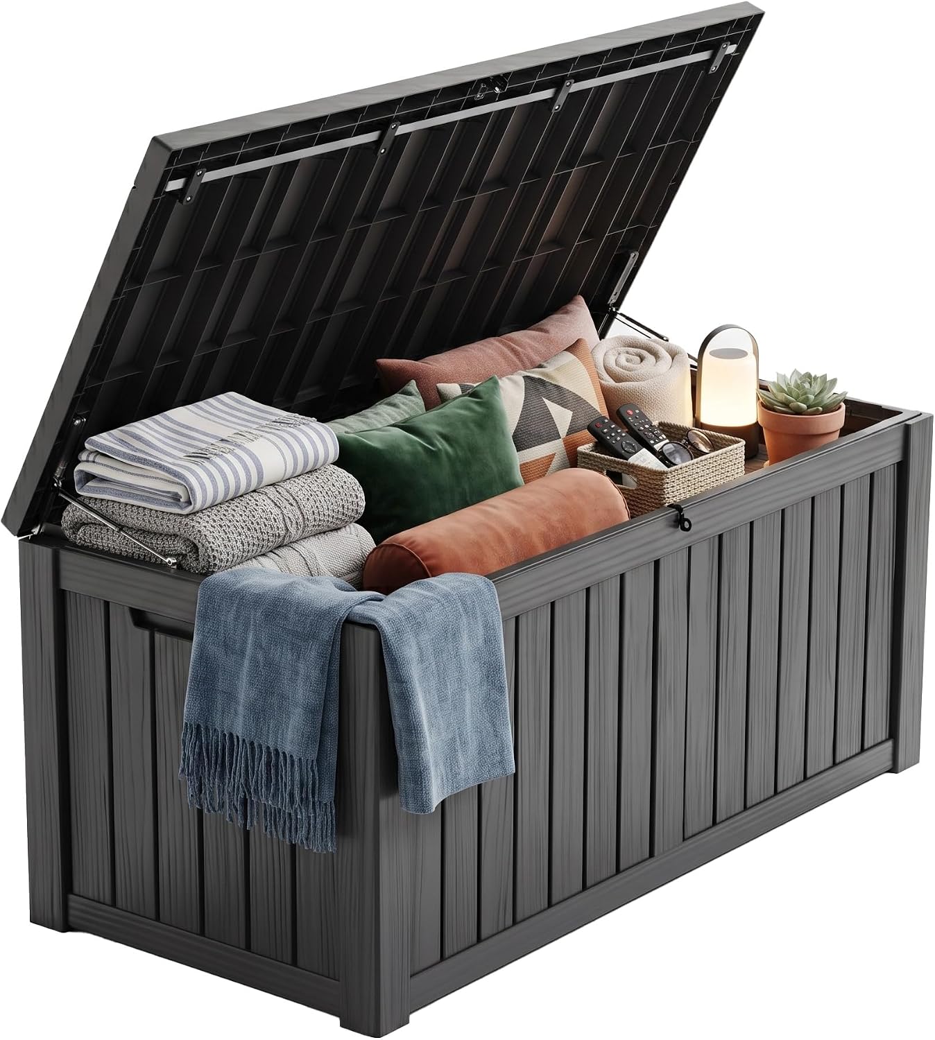 Outdoor Furniture With Storage For Cushions - 200-галлонный запираемый ящик для хранения из