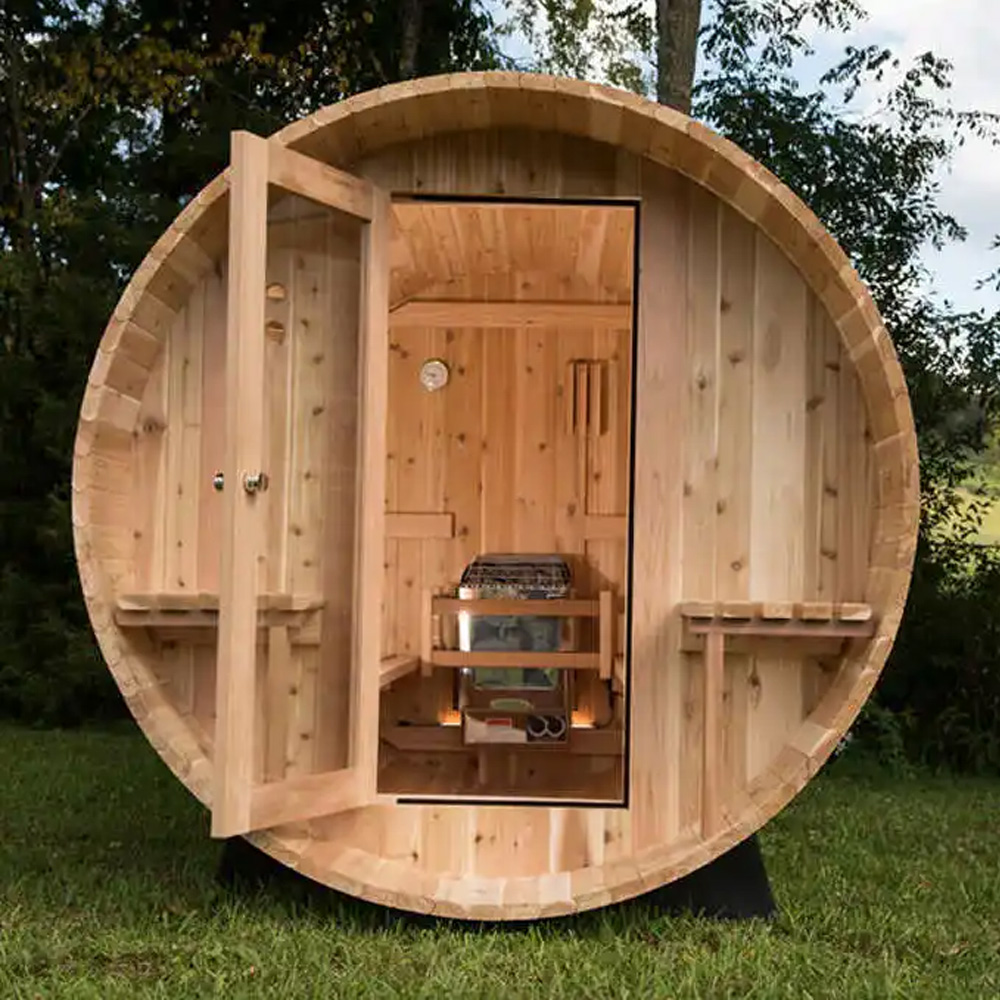 Outdoor Furniture Wooden - Уличная сауна оптом: уличная сауна-бочка на