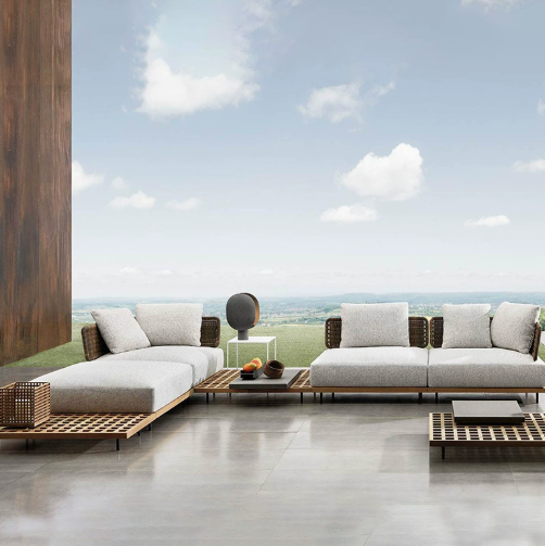 Outdoor Furniture Teak Wood - # Уличный диван для патио, виллы,