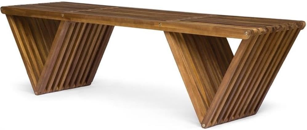 Outdoor Furniture Teak Wood - Садовая скамья из акации с отделкой