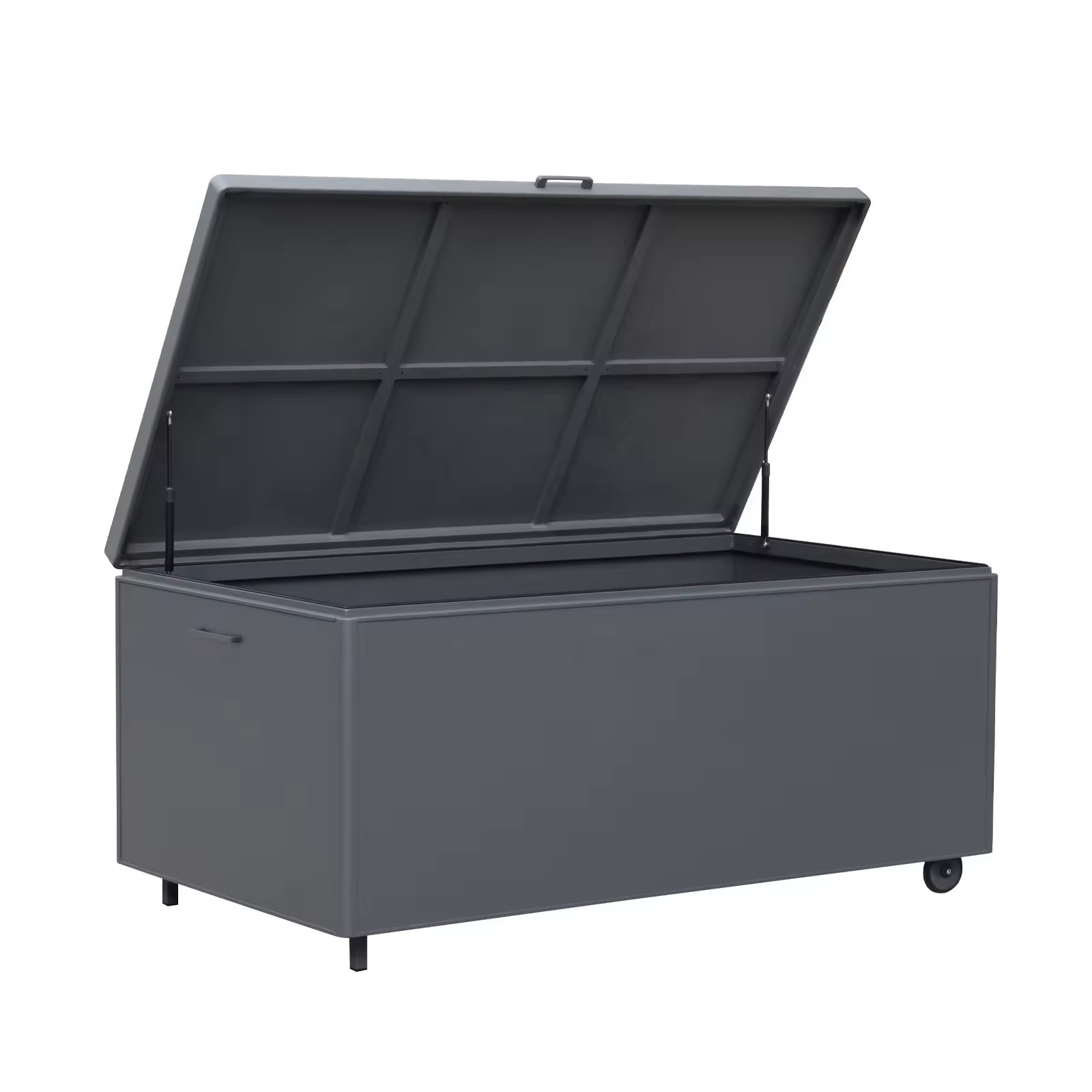 Outdoor Furniture With Storage For Cushions - Уличный водонепроницаемый алюминиевый шкаф-куб из ПВХ