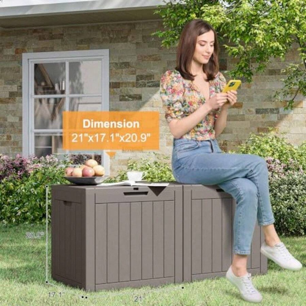 Уличный ящик для хранения объе – обзор и цена Outdoor Furniture With Storage For Cushions