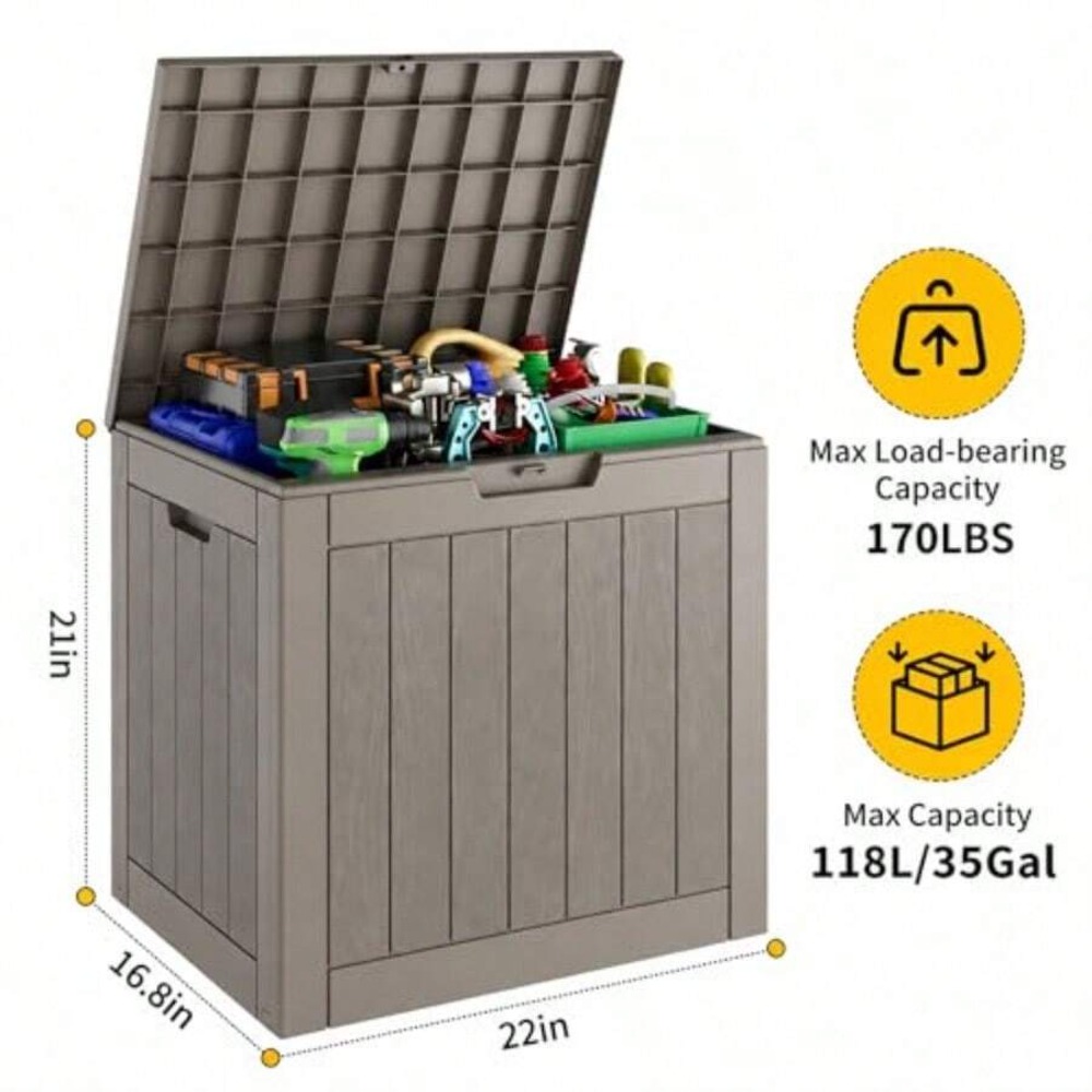 Уличный ящик для хранения объе – обзор и цена Outdoor Furniture With Storage For Cushions