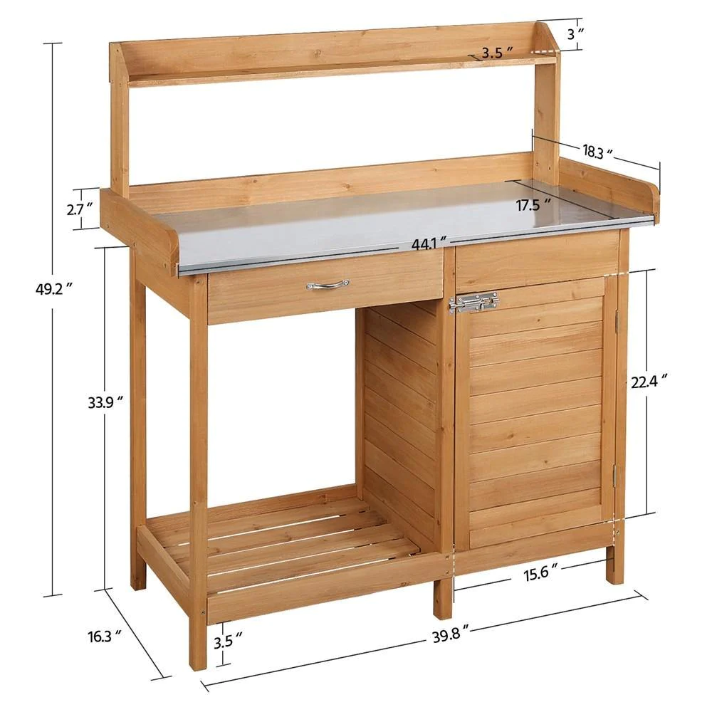Уличный рабочий стол из массив – обзор и цена Outdoor Furniture Wooden