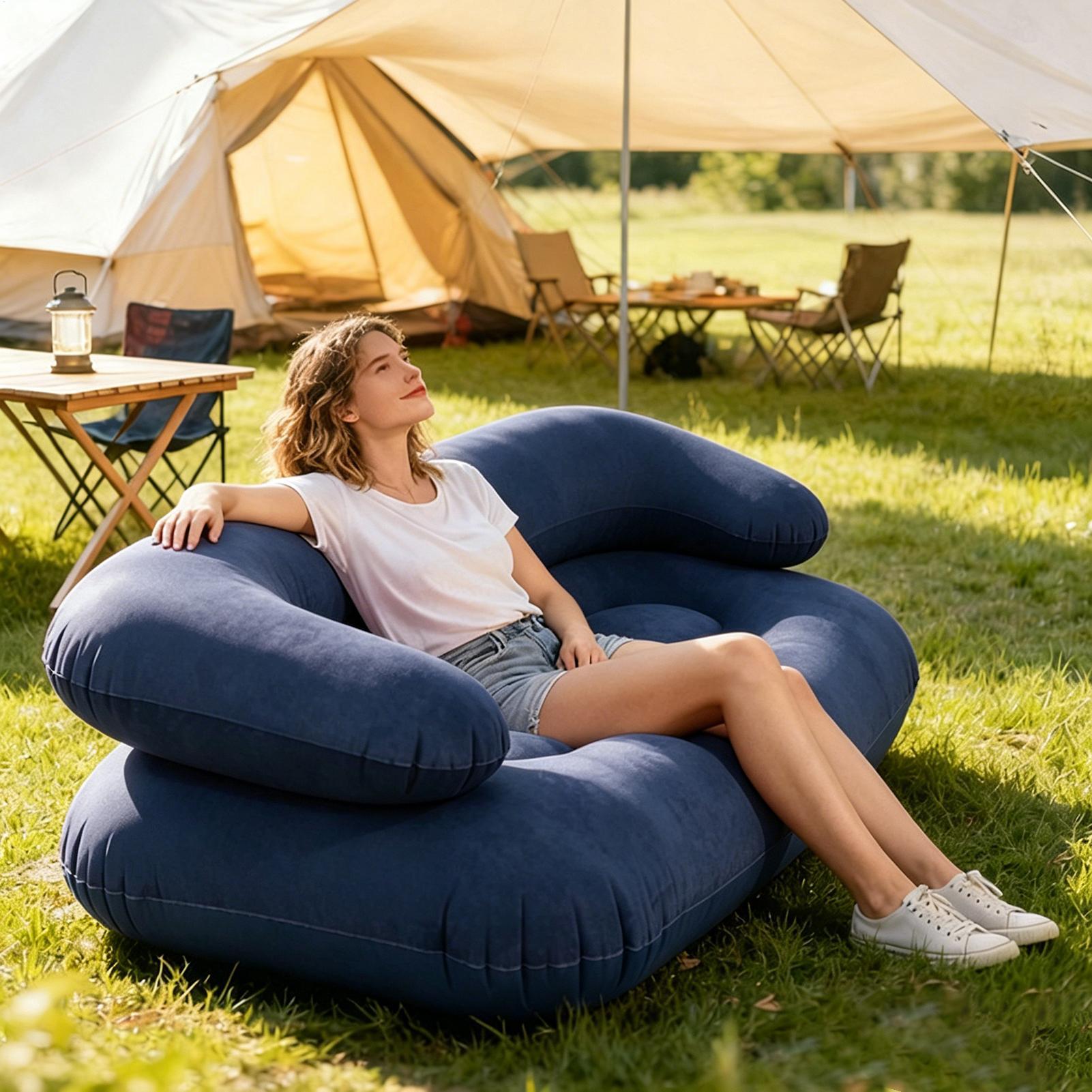 Надувной двухместный диван-кро – обзор и цена Outdoor Furniture Lounge