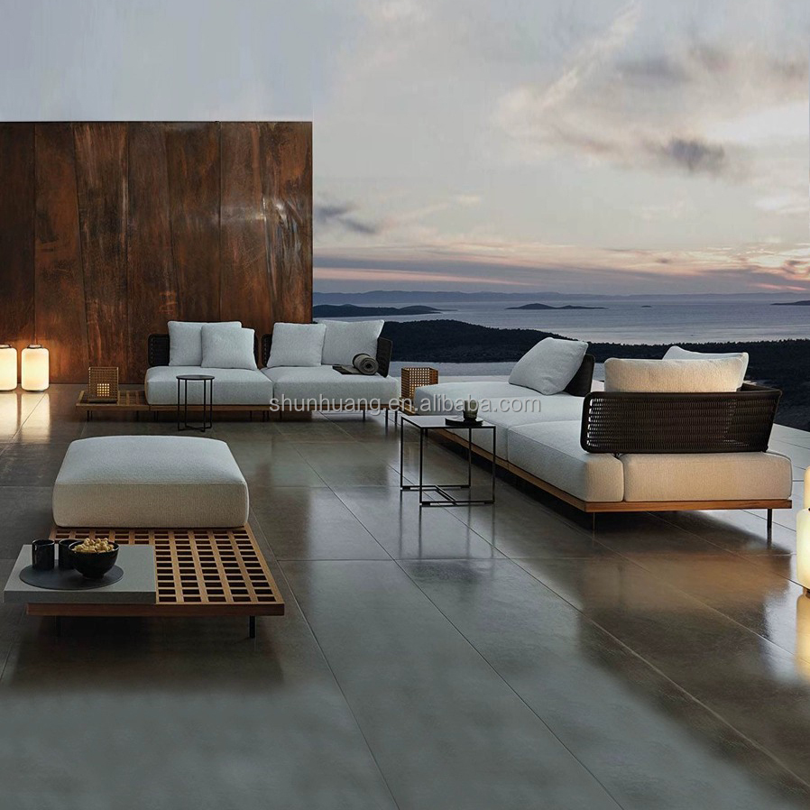 Современный садовый диван-комп – обзор и цена Outdoor Furniture Teak Wood