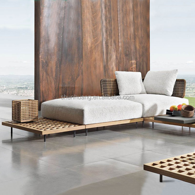 Современный садовый диван-комп – обзор и цена Outdoor Furniture Teak Wood