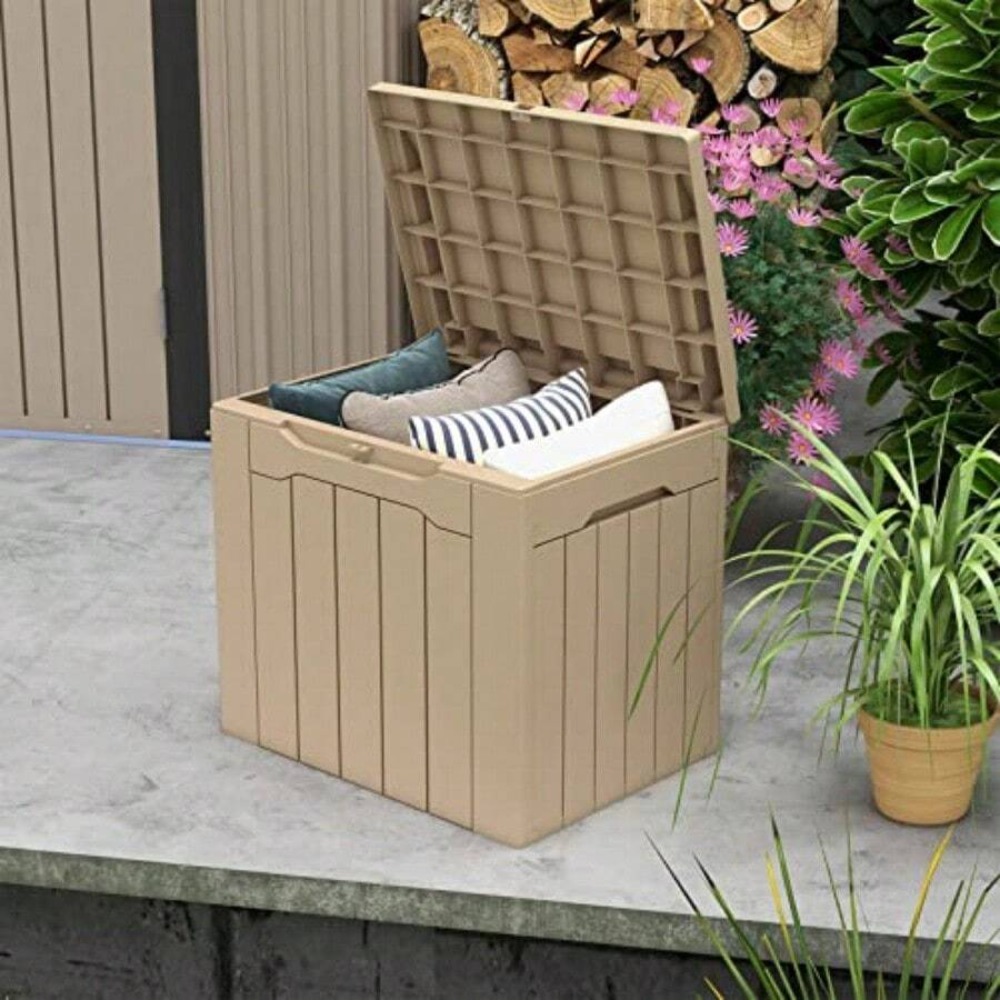 Очень большой ящик для хранени – обзор и цена Outdoor Furniture With Storage For Cushions