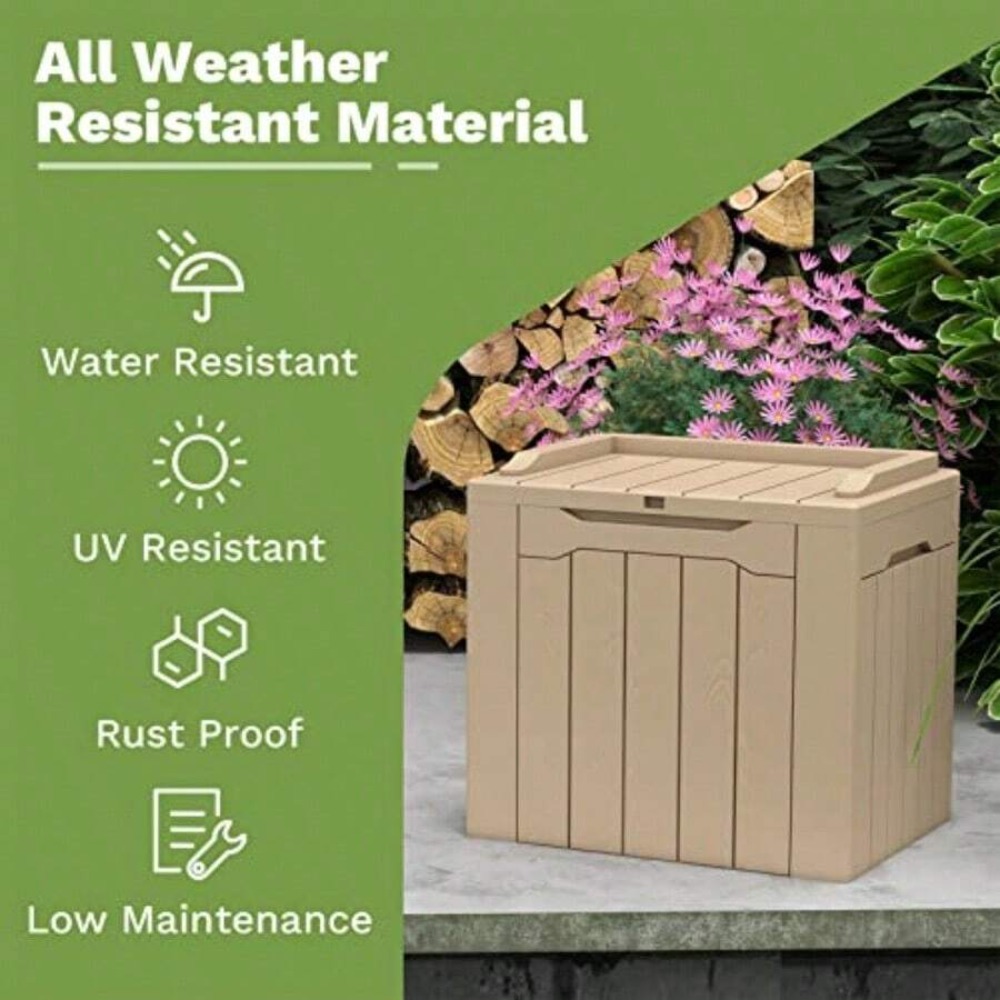 Очень большой ящик для хранени – обзор и цена Outdoor Furniture With Storage For Cushions