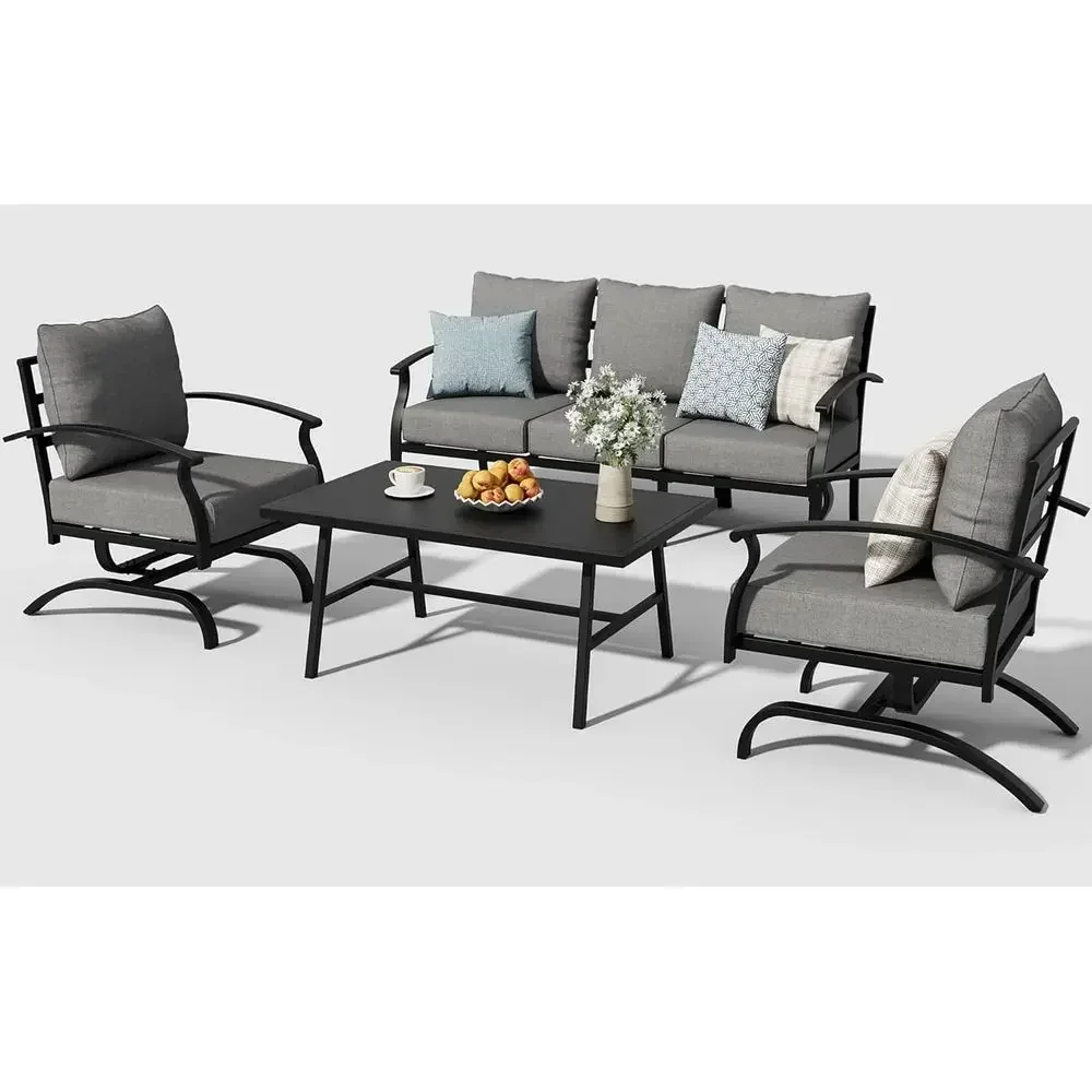 Серый металлический комплект с – обзор и цена Outdoor Furniture Grey