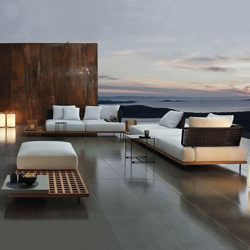 Уличный диван для патио, виллы – обзор и цена Outdoor Furniture Teak Wood
