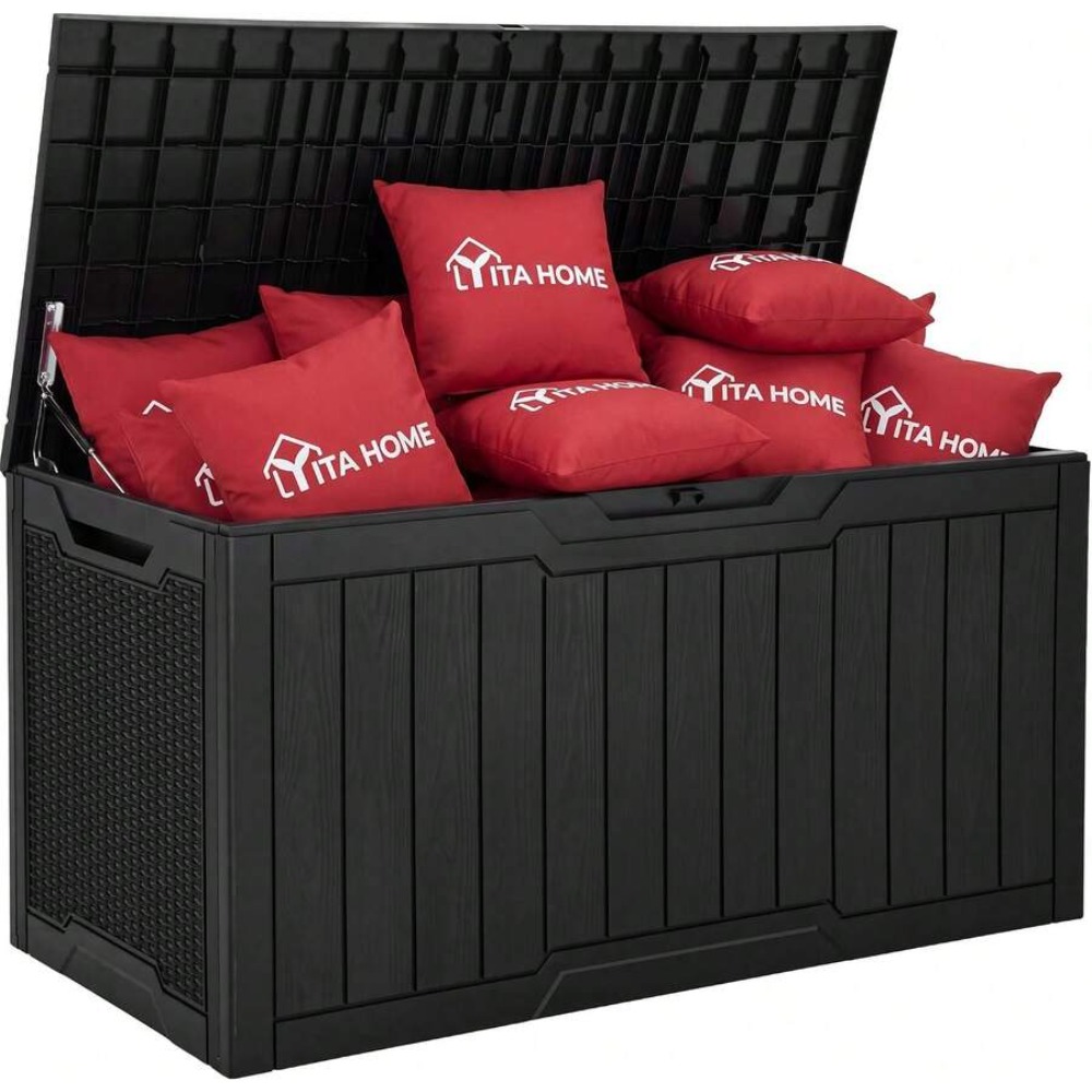 100-галлонный большой уличный  – обзор и цена Outdoor Furniture With Storage For Cushions