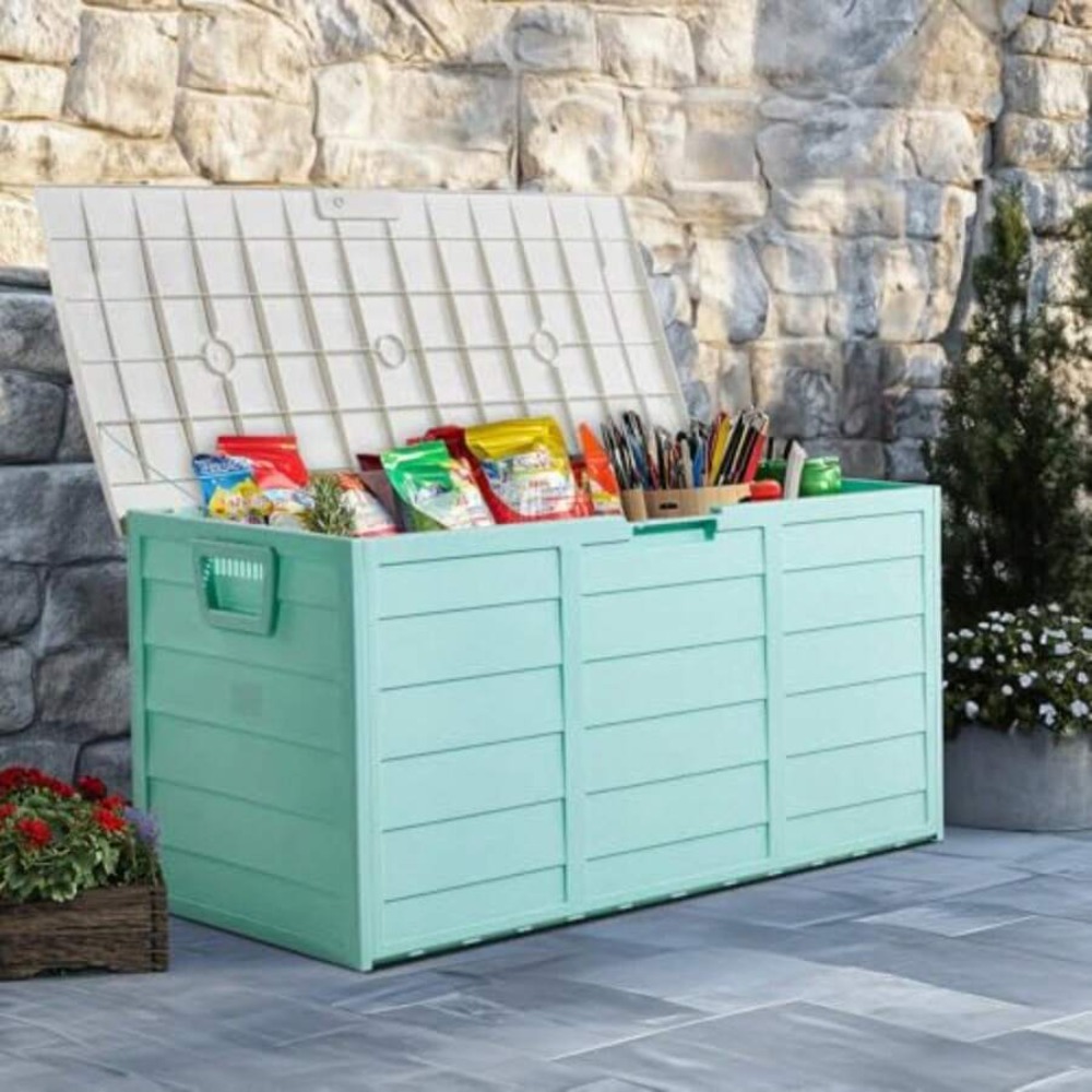 Большой ящик для хранения из с – обзор и цена Outdoor Furniture With Storage For Cushions