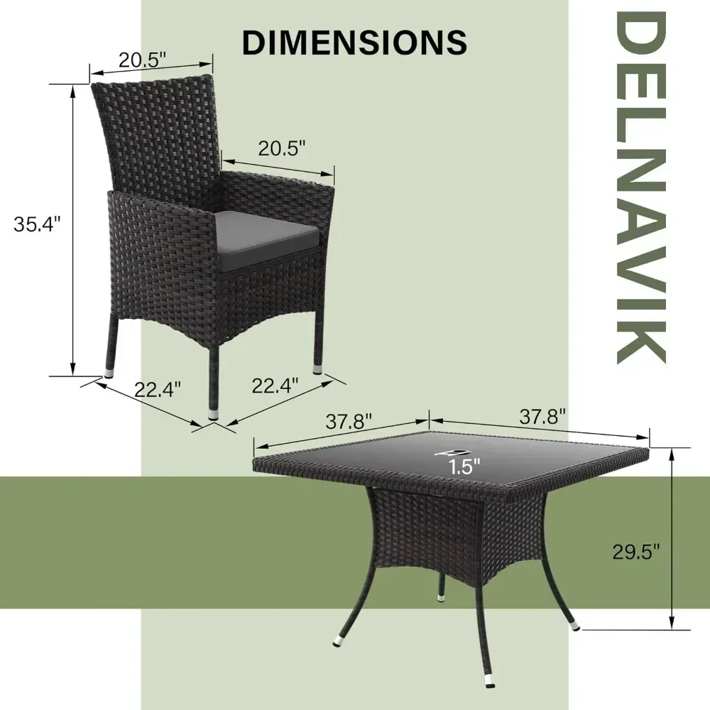 Комплект мебели для террасы, в – обзор и цена Outdoor Furniture Grey