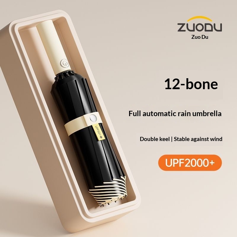 Зонт ZUODU полностью автоматич – обзор и цена Parasol Umbrella Large