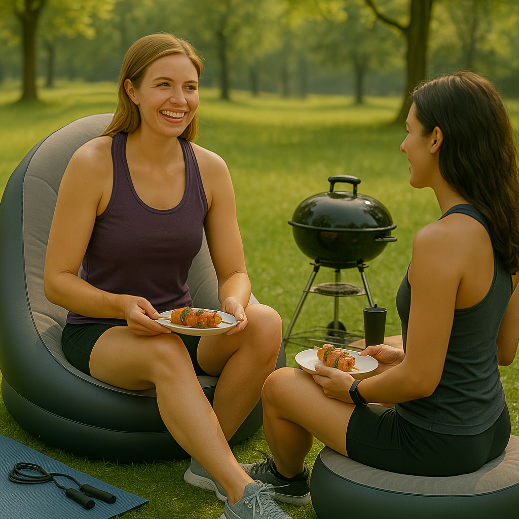 Надувное кресло, складной дома – обзор и цена Outdoor Furniture Lounge
