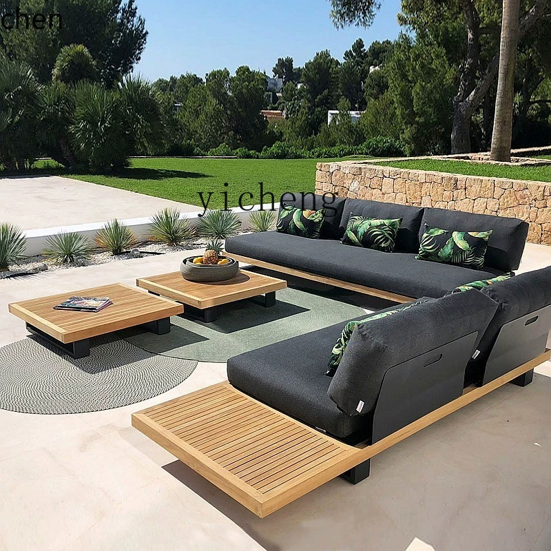 Уличный диван HYS из тикового  – обзор и цена Outdoor Furniture Teak Wood