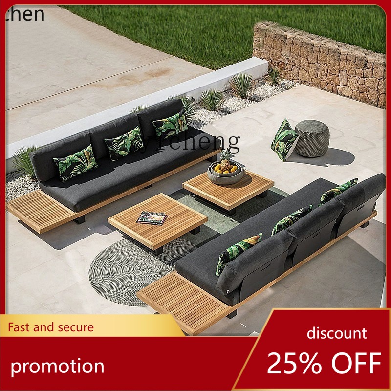 Уличный диван HYS из тикового  – обзор и цена Outdoor Furniture Teak Wood