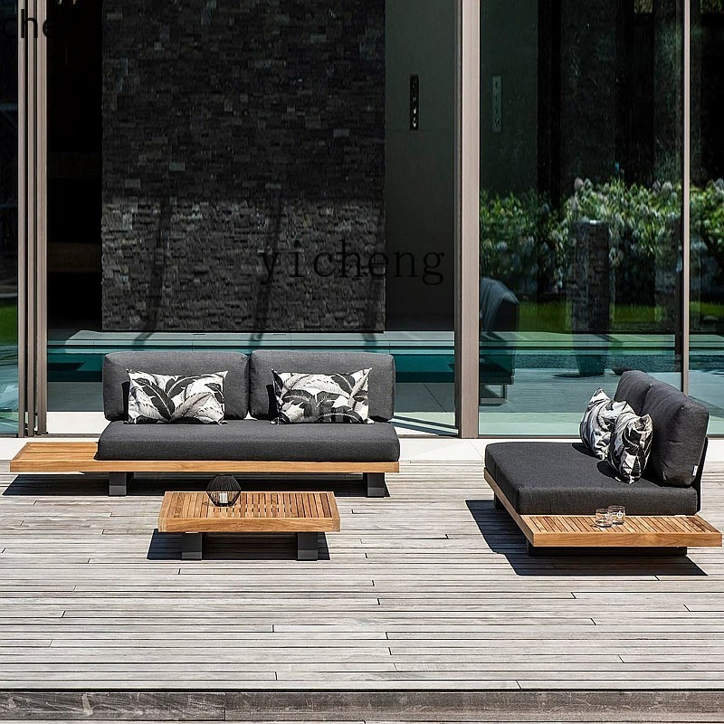 Уличный диван HYS из тикового  – обзор и цена Outdoor Furniture Teak Wood